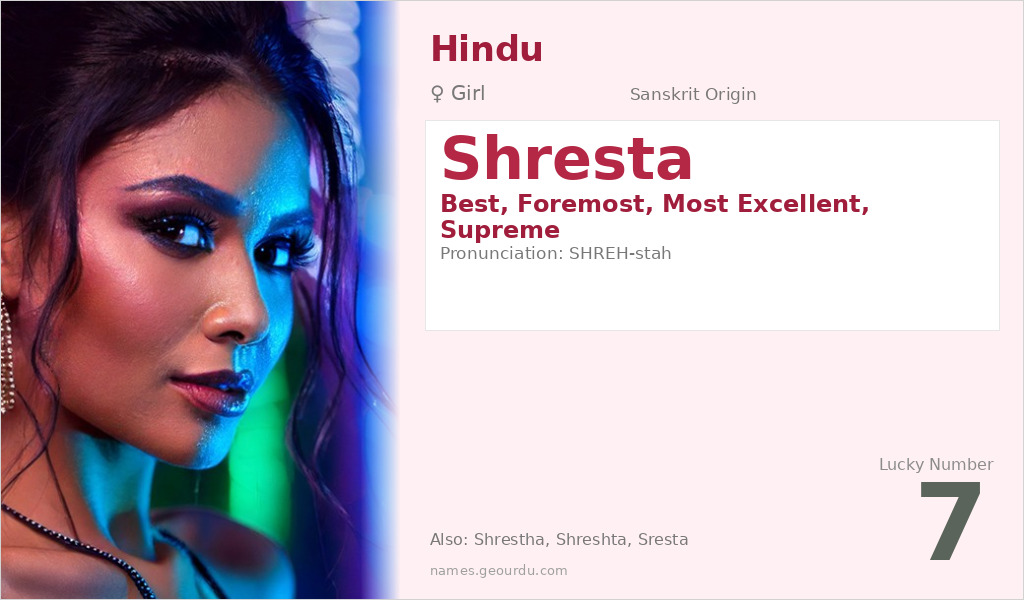 Shresta Name Meaning and Details