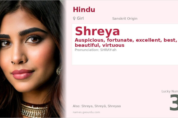 Shreya Name Meaning — Sanskrit Origin, Girl Name & Spiritual Significance (2025)