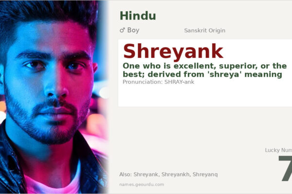 Shreyank Meaning — Sanskrit Origin, Boy Name & Details (2025)