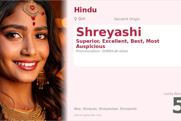 Shreyashi Name Meaning — Sanskrit Origin, Girl Name & Details (2025)