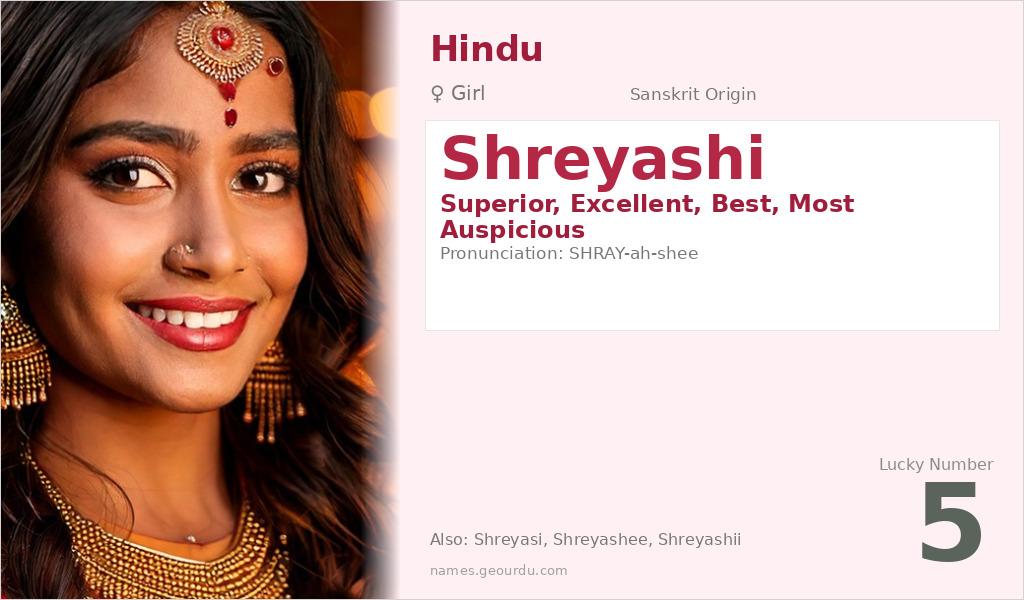 Shreyashi Name Meaning and Details