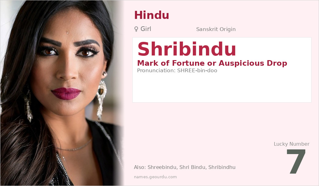 Shribindu Name Meaning and Details