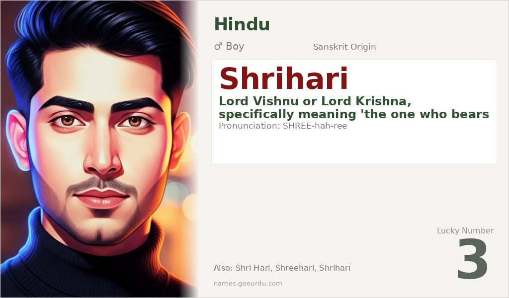 Shrihari Name Meaning and Details