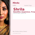 Shrila Name Meaning and Details