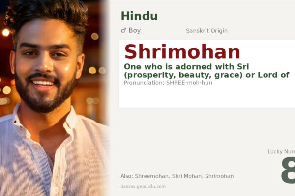 Shrimohan Meaning — Sanskrit Origin, Boy Name & Details (2025)