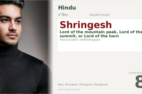 Shringesh Meaning — Origin, Gender & Details (2025)