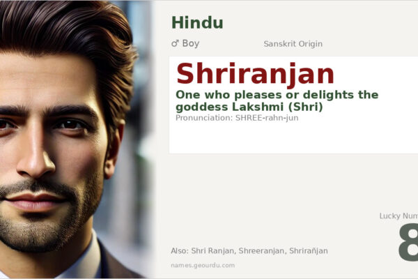 Shriranjan Name Meaning — Sanskrit Origin, Hindu Boy Name & Details (2025)