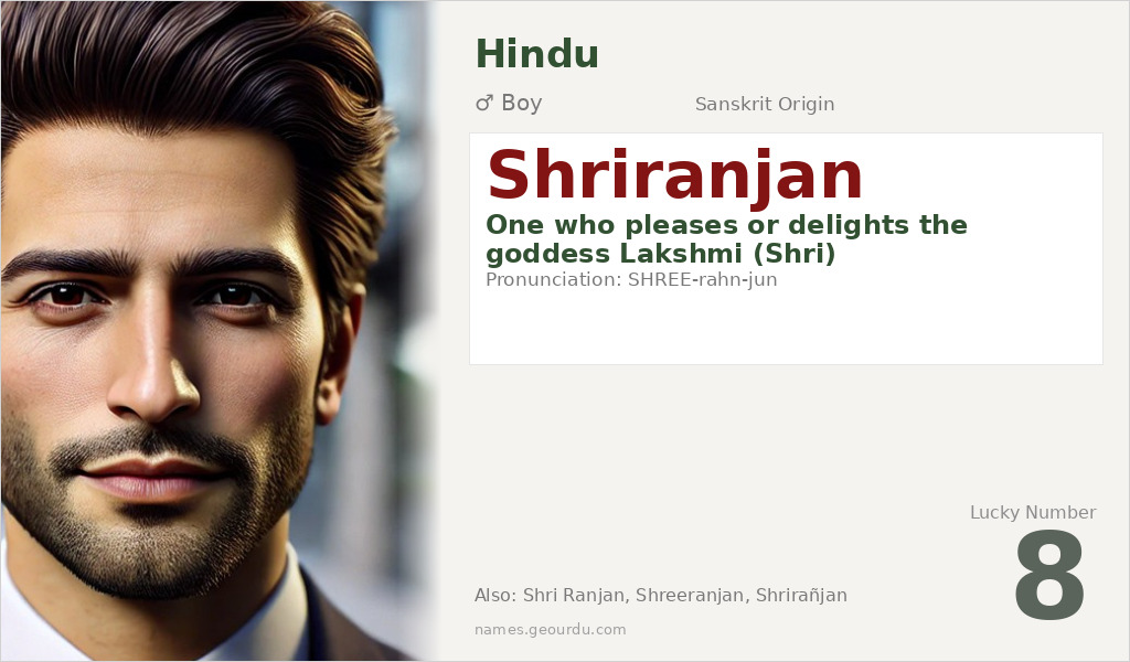 Shriranjan Name Meaning and Details