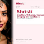 Shristi Name Meaning and Details