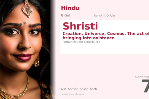 Shristi Name Meaning — Sanskrit Origin, Girl Name & Details (2025)