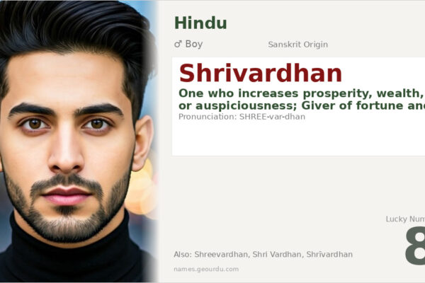 Shrivardhan Name Meaning — Sanskrit Origin, Boy Name & Details (2025)