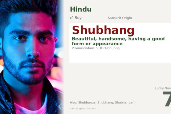 Shubhang Name Meaning — Sanskrit Origin, Boy Name & Details (2025)