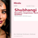 Shubhangi Name Meaning and Details