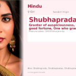 Shubhaprada Name Meaning and Details