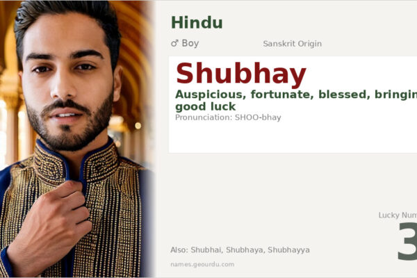 Shubhay Meaning — Sanskrit Origin, Boy Name & Details (2025)