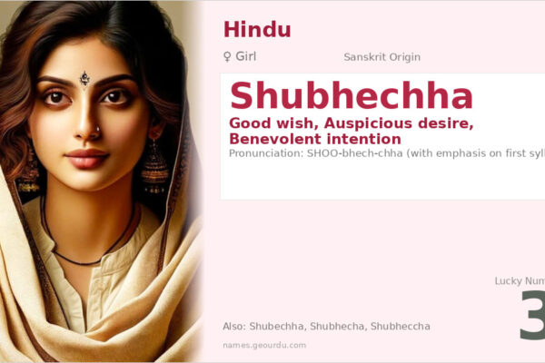 Shubhechha Name Meaning — Sanskrit Origin, Girl Name & Details (2025)