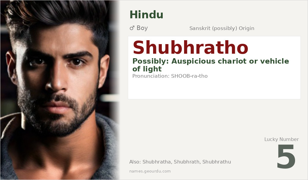 Shubhratho Name Meaning and Details