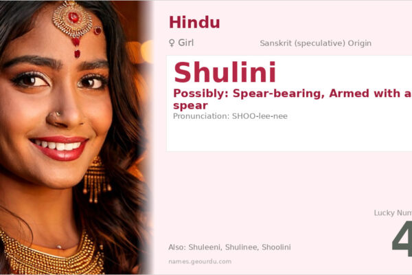 Shulini Name Meaning — Origin, Gender & Details (2025)