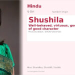 Shushila Name Meaning and Details