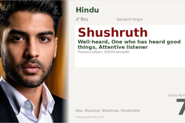 Shushruth Name Meaning — Sanskrit Origin, Boy Name & Details (2025)