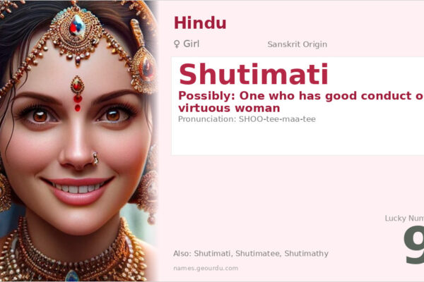 Shutimati Name Meaning — Sanskrit Origin, Hindu Girl Name & Details (2025)