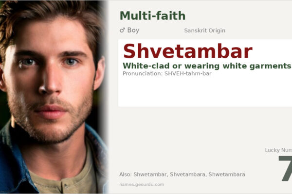 Shvetambar Name Meaning — White-Clad, Sanskrit Origin & Jain Significance