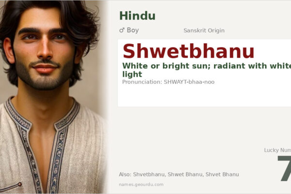 Shwetbhanu Meaning — Sanskrit Origin, Boy Name & Details (2025)