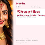 Shwetika Name Meaning and Details