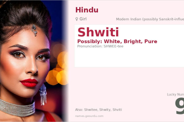Shwiti Name Meaning — Origin, Gender & Details (2025)