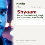 Shyaam Name Meaning and Details