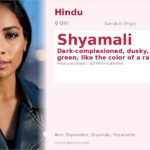 Shyamali Name Meaning and Details