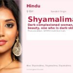 Shyamalima Name Meaning and Details