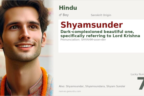 Shyamsunder Name Meaning — Sanskrit Origin, Boy Name & Krishna Connection (2025)