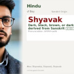 Shyavak Name Meaning and Details