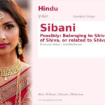 Sibani Name Meaning and Details