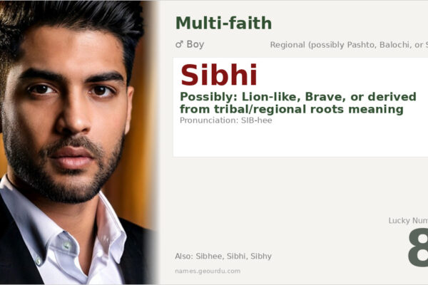 Sibhi Name Meaning — Origin, Gender & Details (2025)