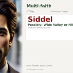 Siddel Name Meaning and Details