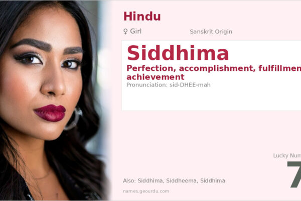 Siddhima Name Meaning — Sanskrit Origin, Girl Name & Details (2025)