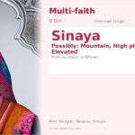Sinaya Name Meaning and Details