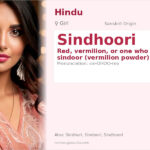 Sindhoori Name Meaning and Details