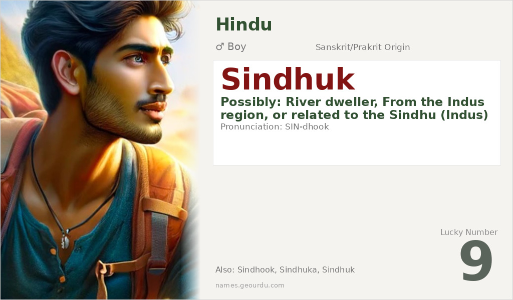 Sindhuk Name Meaning and Details