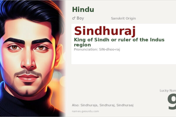 Sindhuraj Meaning — Sanskrit Origin, Boy Name & Details (2025)