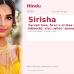 Sirisha Name Meaning and Details