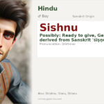 Sishnu Name Meaning and Details