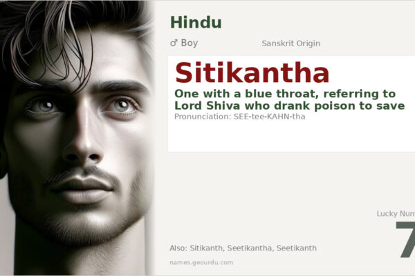 Sitikantha Meaning — Blue-Throated Lord Shiva Name (2025)