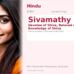 Sivamathy Name Meaning and Details