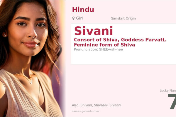 Sivani Name Meaning — Origin, Gender & Details (2025)