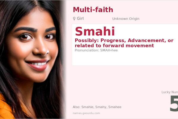Smahi Name Meaning — Origin, Gender & Details (2025)