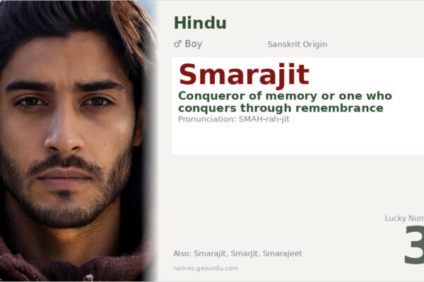 Smarajit Name Meaning — Sanskrit Origin, Boy Hindu Name & Details (2025)
