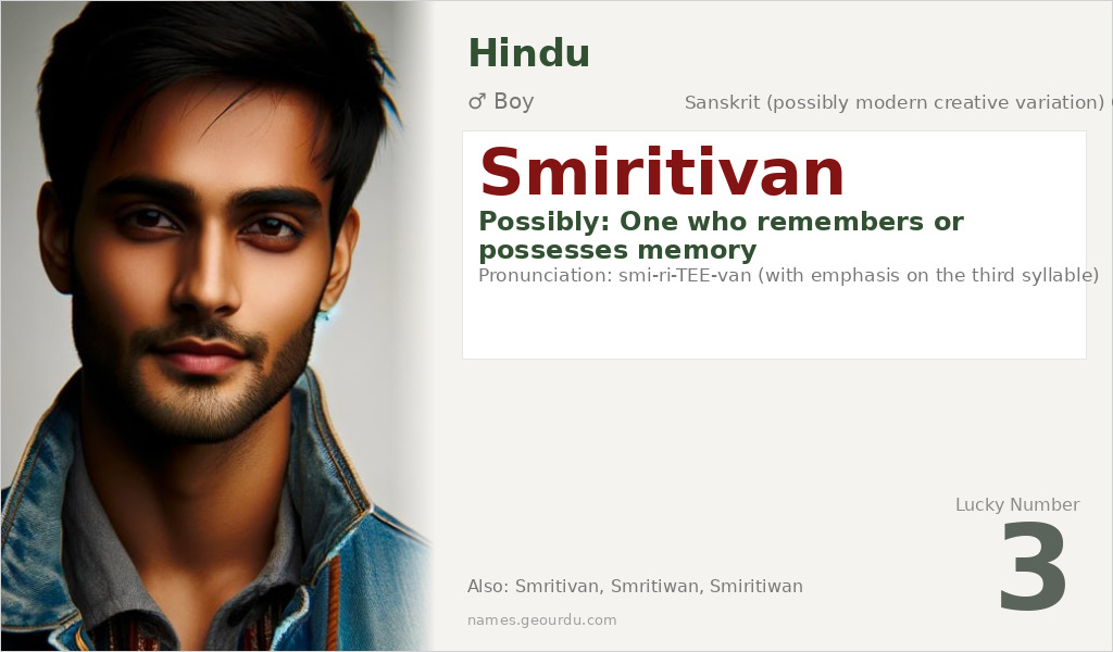 Smiritivan Name Meaning and Details